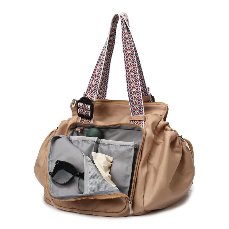 Danoz Fashion - Black Convertible Multifunctional Baby Cradle Travel Bag - Women's Backpack, Shoulder Bag, Mummy Bag with Expandable Storage