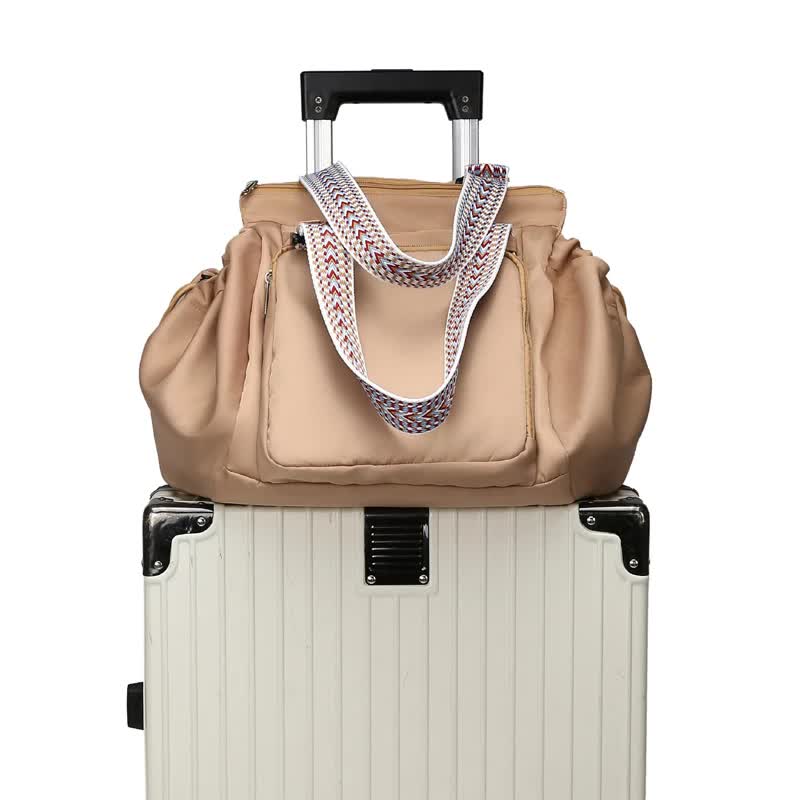 Danoz Fashion - Black Convertible Multifunctional Baby Cradle Travel Bag - Women's Backpack, Shoulder Bag, Mummy Bag with Expandable Storage