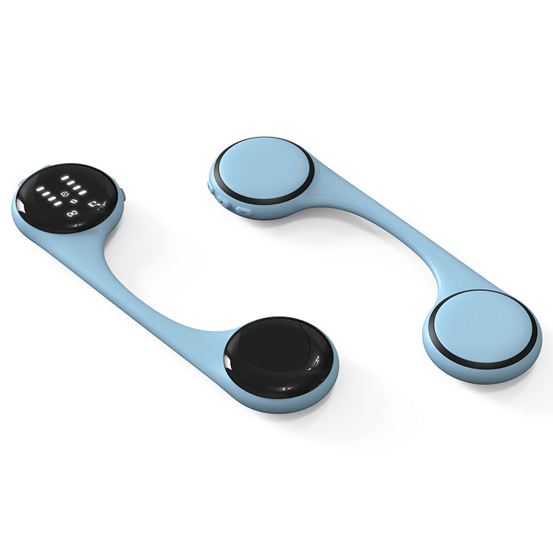 Danoz Smart WOW - Under-Pillow Bone Conduction Sleep Speaker - Bluetooth 5.4, White Noise, TF Card, LED Display & Timer(blue)