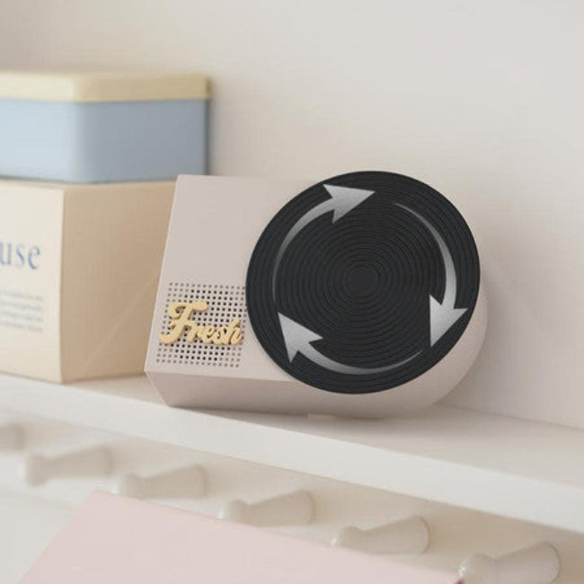 Danoz Smart - Retro Phonograph Bluetooth Speaker - Rotating Disc, Bluetooth 5.3, AUX/TF Card, 8H Playtime(Black and white)