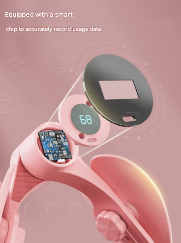 Danoz Fitness - Pink Smart Kegel & Thigh Master with Counter - Adjustable Pelvic Floor Strengthening Device for Women, Inner Thigh & Glute Toner