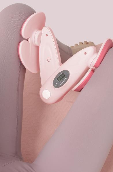 Danoz Fitness - Pink Smart Kegel & Thigh Master with Digital Counter - Adjustable Pelvic Floor Trainer for Women's Home Workout