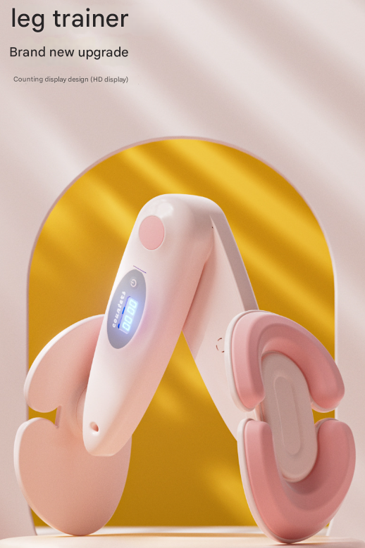 Danoz Fitness - Purple Smart Kegel & Thigh Master with Digital Counter - Adjustable Pelvic Floor Trainer for Women's Home Workout