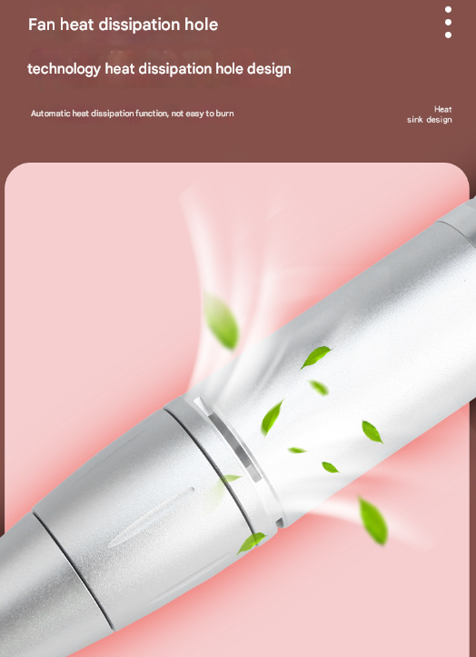 Danoz Beauty - Pink Professional Rechargeable Nail Drill Machine - 45000RPM Portable E-File Kit for Acrylic, Gel, Polishing & Manicure