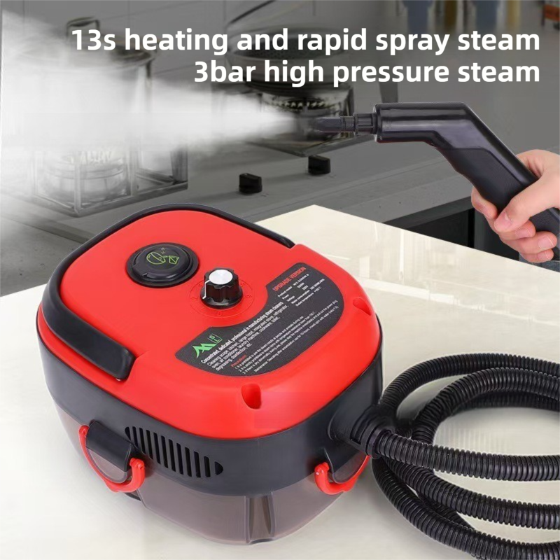 Danoz SteamSmart – Steam Dream Machine Portable 131°C! 💨✨ | Blast Grease & Germs Into Oblivion! | No Chemicals | 3 Bar Pressure | 1000ml Tank | 7-Piece Pro Kit | Kitchen, Bathroom & More