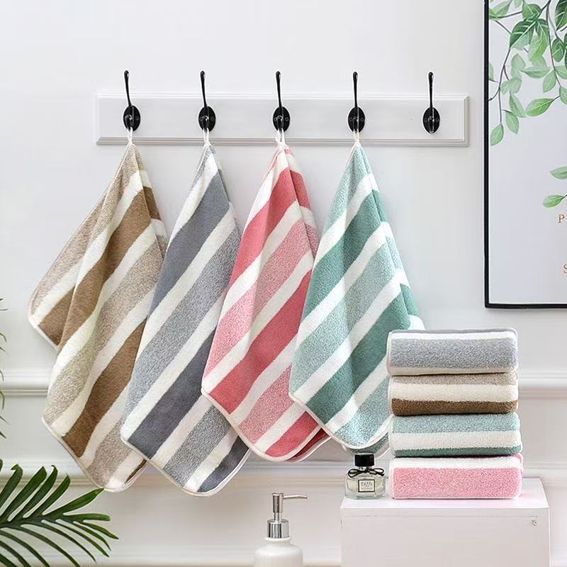 Danoz BathroomSmart - 8-Piece Red Luxury Coral Fleece Towel & Bath Sheet Set - Ultra-Soft High-Density Absorbent Towels Complete Bundle