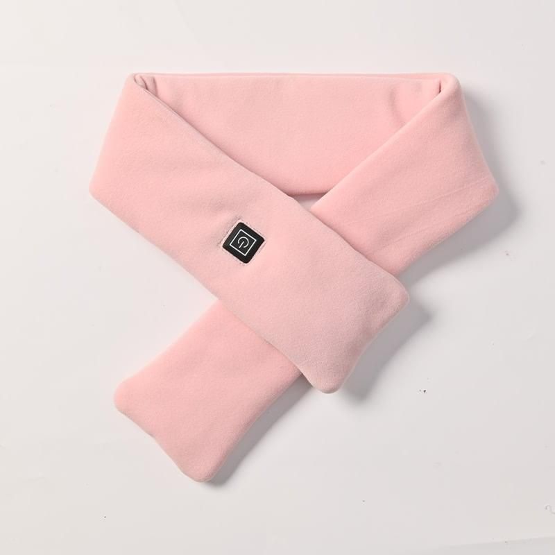 🔥 Danoz WinterSmart | Graphene Heated Scarf | 5-Sec Rapid Heat | 3 Temp Levels | USB Powered | Washable | Cervical Support & Pain Relief | Pink ✨