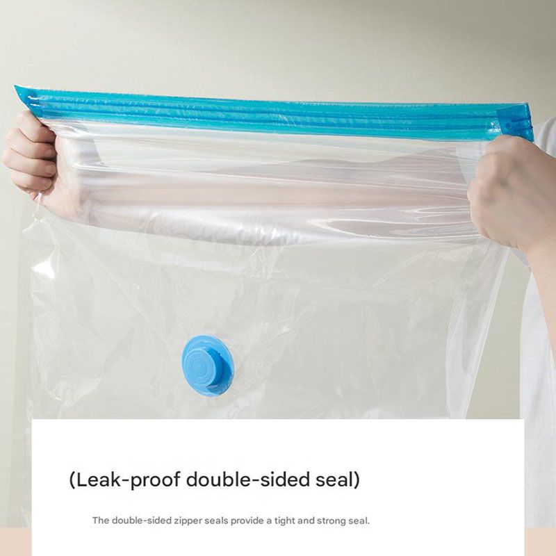Danoz StoreSmart – Squish, Store & Save Space! 6-Piece Vacuum Compression Storage Bag Set with Hand Pump – Perfect for Clothes, Bedding, Quilts & Travel 🧳✨🏠