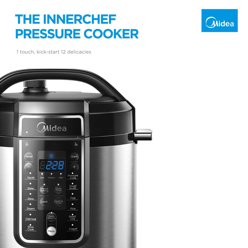 Danoz Kitchen - Midea 5.7L 12 Programs Pressure Cooker