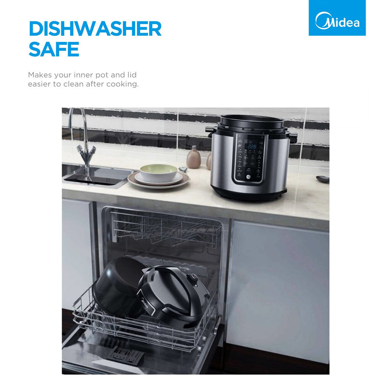 Danoz Kitchen - Midea 5.7L 12 Programs Pressure Cooker