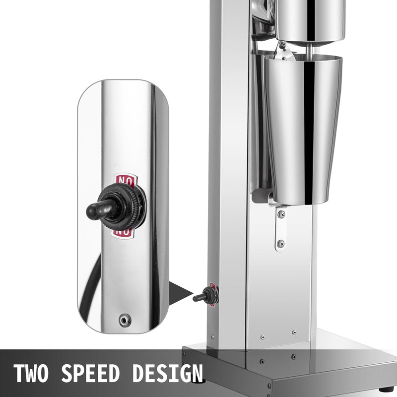 Danoz Kitchen - Vevor Milkshake Maker Kit, Electric Milkshake Maker, Stainless Steel Milkshake Machine