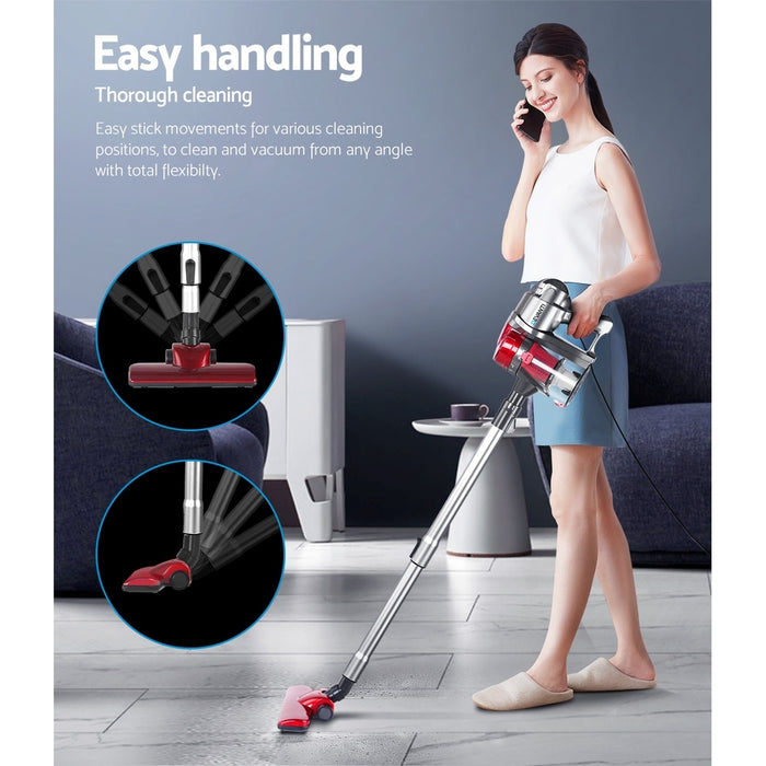 Efficiently clean any mess with Danoz Direct - Devanti Handheld Vacuum Cleaner! Featuring a powerful 450W motor, bagless Vacuum