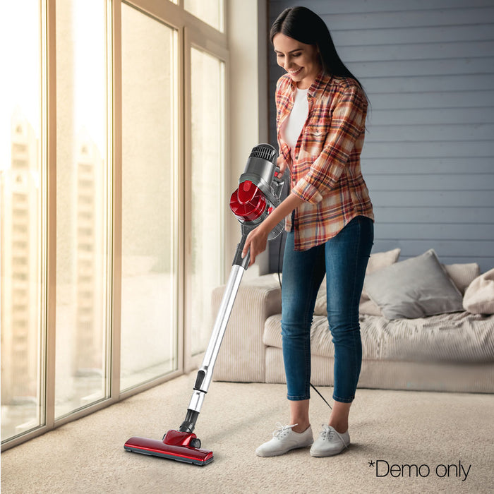 Efficiently clean any mess with Danoz Direct - Devanti Handheld Vacuum Cleaner! Featuring a powerful 450W motor, bagless Vacuum