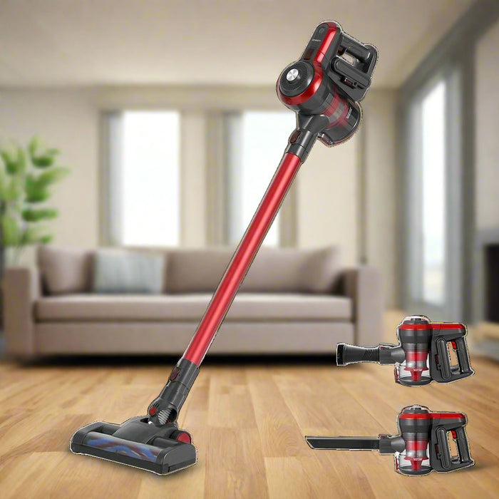 Danoz Direct - Devanti Handheld Vacuum Cleaner, the ultimate cleaning tool! With a powerful 250W brushless motor, this cordless device...