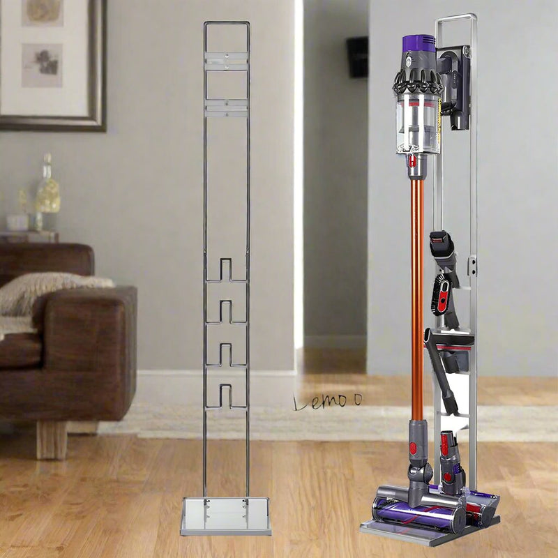 Danoz Cleaning - Artiss Freestanding Dyson Vacuum Cleaner Stand for V6 7 8 10 11 Silver