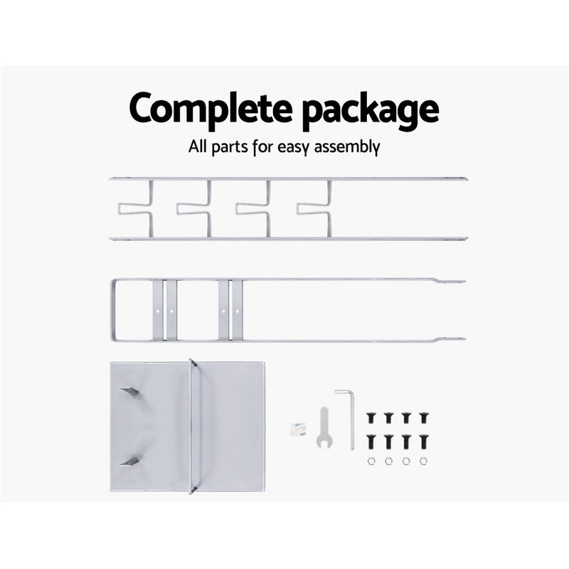 Danoz Cleaning - Artiss Freestanding Dyson Vacuum Cleaner Stand for V6 7 8 10 11 Silver