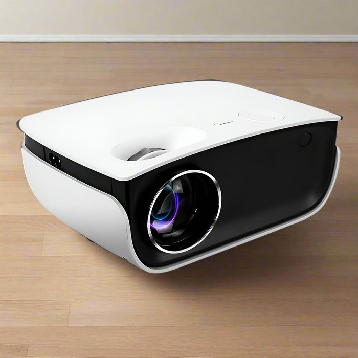 Danoz Smart - Portable Mini Video Projector 1080P Wifi Home Theater HDMI White - Including Delivery