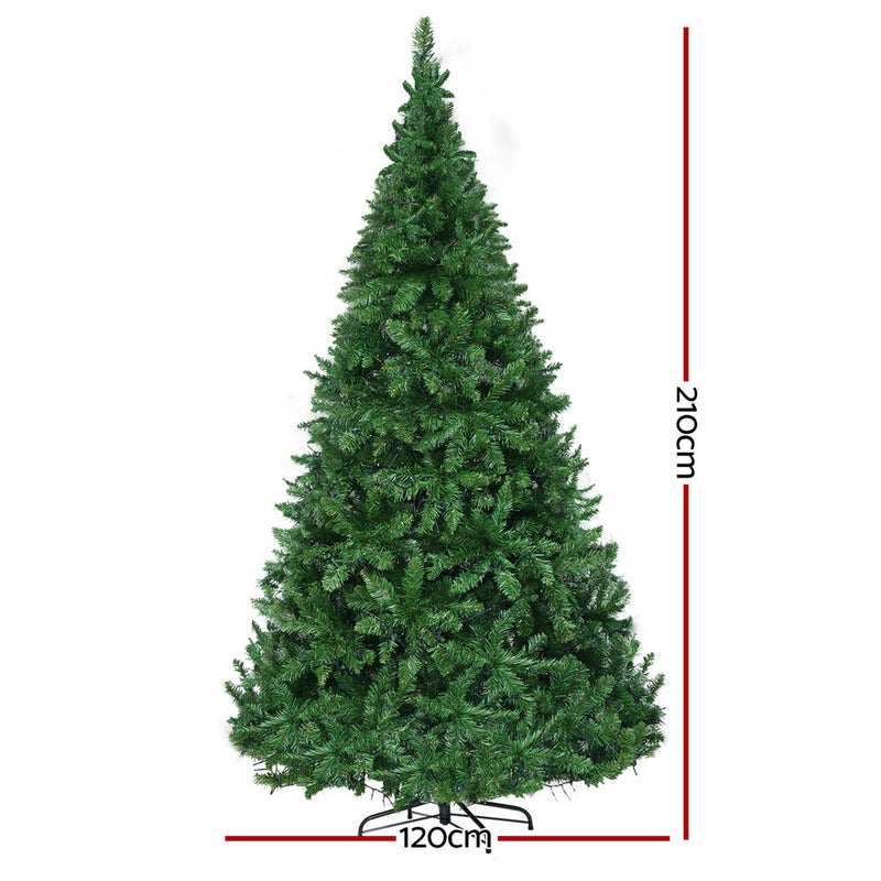 Danoz Xmas🎅 Jingle Jollys Christmas Tree 2.1m Xmas Tree Decorations 1134 LEDs