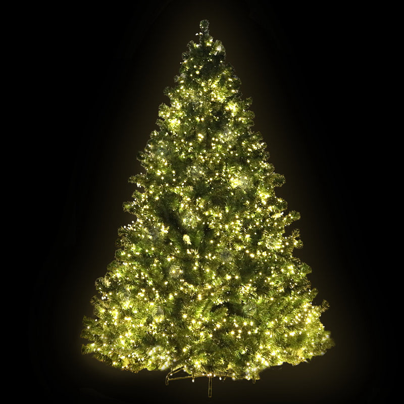 Danoz Xmas🎅 Jingle Jollys Christmas Tree 2.1M Xmas Tree Decorations 3000 LEDs 8 Light Mode