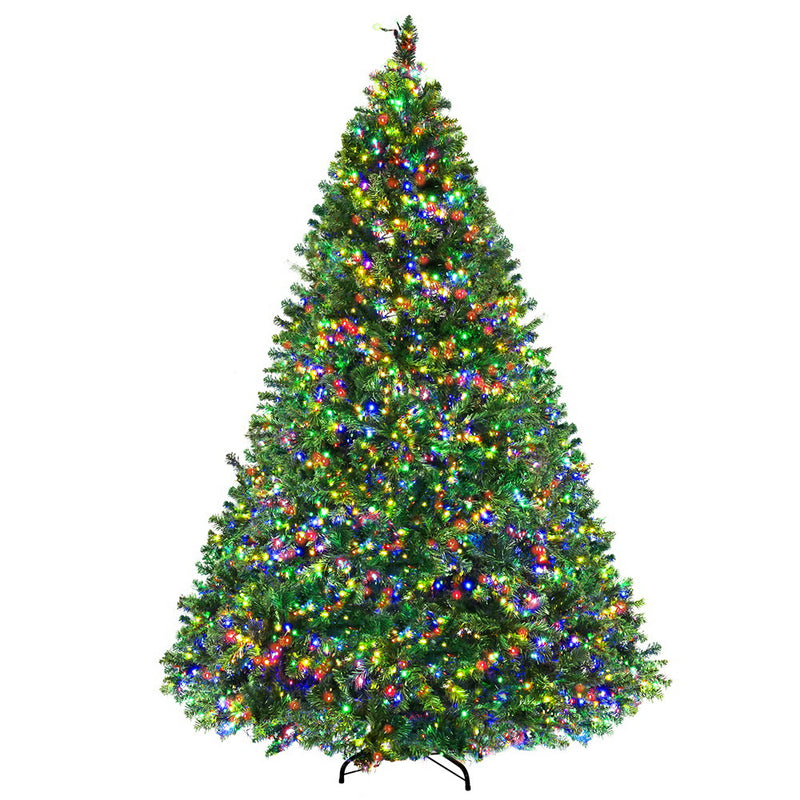 Danoz Xmas🎅 Jingle Jollys Christmas Tree 2.1m Xmas Tree Decor 2800 LED Lights 8 Modes