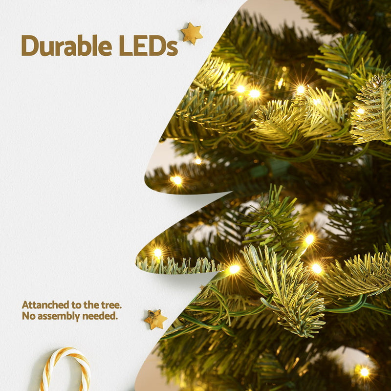 Danoz Xmas - Jingle Jollys Christmas Tree 2.1M LED Sparse Xmas Tree 860 Tips Party Decoration