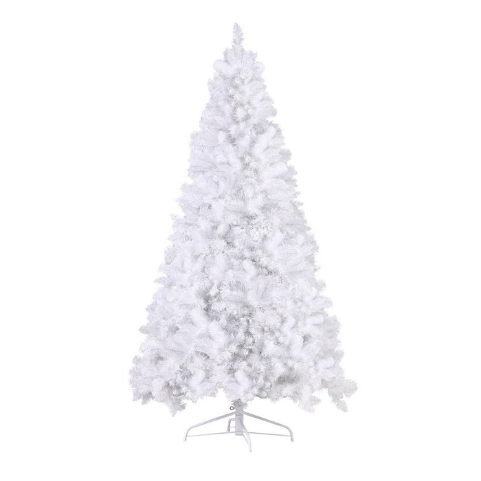 Danoz Xmas🎅 Jingle Jollys Christmas Tree 2.1m 500 LED Xmas Tree Decorations White 1260 Tips