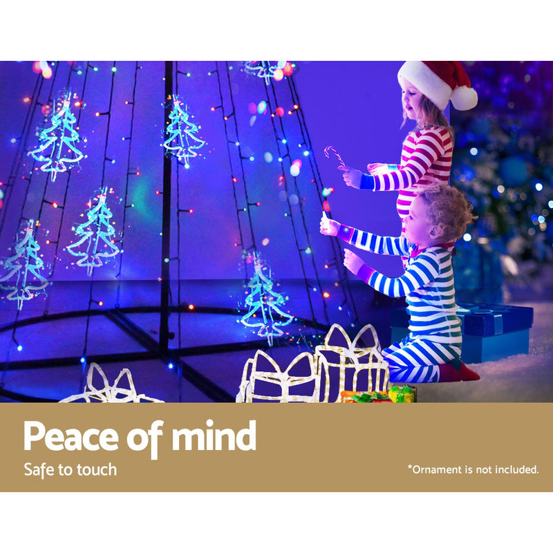 Danoz Xmas🎅 2.1M Christmas Tree 264 LED Solar Jingle Jollys