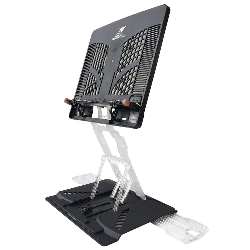 Adjustable Laptop Stand Foldable Tablet Book PC Holder Desk BLACK - danozdirect