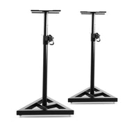 Alpha Speaker Stand 67 - 120cm Adjustable Height Surround Sound Studio Home 2pcs - danozdirect