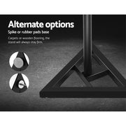 Alpha Speaker Stand 67 - 120cm Adjustable Height Surround Sound Studio Home 2pcs - danozdirect