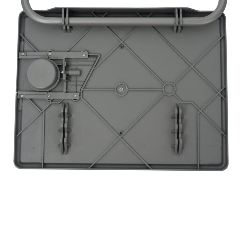 Anywhere Laptop Pro Desk in Silver Grey - danozdirect