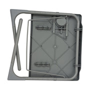 Anywhere Laptop Pro Desk in Silver Grey - danozdirect