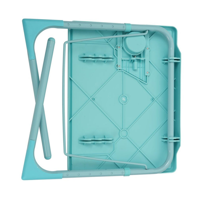 Anywhere Laptop Pro Desk in Turquoise - danozdirect