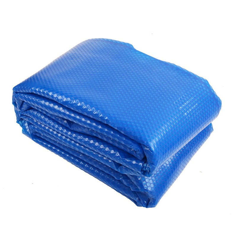 Aquabuddy Pool Cover 8x4.2m 400 Micron Swimming Pool Solar Blanket Blue - danozdirect