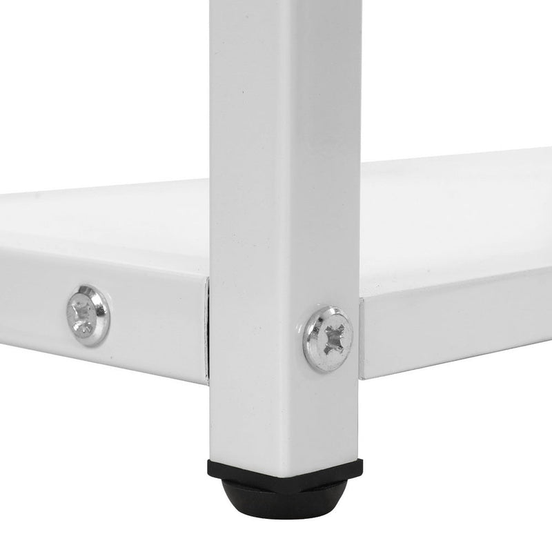 Artiss Computer Desk Drawer Shelves Study Table 120CM White - danozdirect