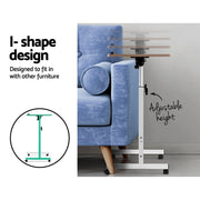 Artiss Laptop Desk Table Adjustable 80CM Light Wood - danozdirect