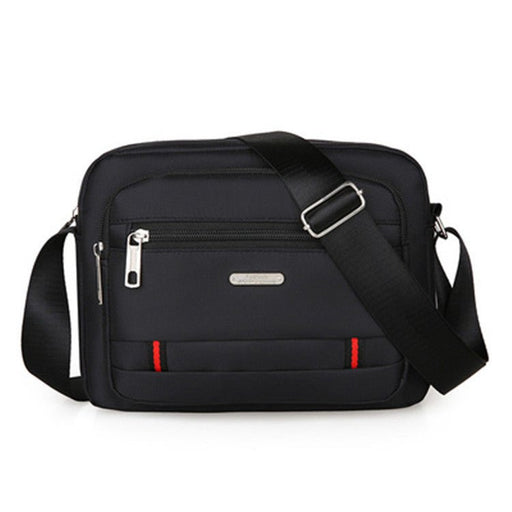 Black Dual - Style Men's Oxford Cloth Crossbody Bag Bundle - Oxford Cloth Business Shoulder Bag, Multi - Functional Large Capacity, Fits 8 - inch Tablet - danozdirect