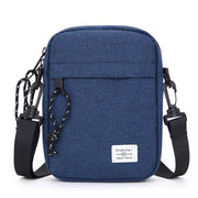 Blue Mini Streetwear Oxford Cloth Crossbody Bag - Ultra - Light (200g) Fashion Sling Pack, Fits 8 - inch Tablet - danozdirect