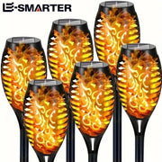 Bring a magical glow to your garden with Danoz Lights! These 12LED solar flame torch lights flicker like real flames, creating a cozy, enchanting atmosphere - Buy 1 Get 1 Free! - danozdirect