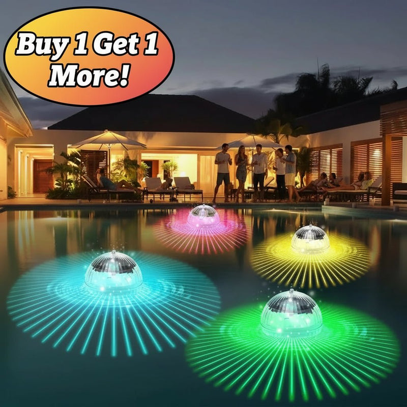 Bring the party to your backyard with this enchanting solar - powered floating light ball. Drop it in your pool, pond, or garden - Buy 1 Get 1 Free! - danozdirect