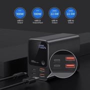 CHOETECH B635 Dual PD 100W 27000 mAh Power Bank - danozdirect