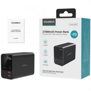 CHOETECH B635 Dual PD 100W 27000 mAh Power Bank - danozdirect