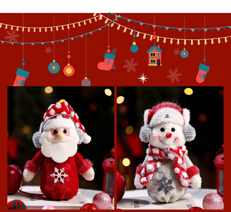 Christmas gift bag,Three - piece Apple Bag for Christmas Eve - danozdirect