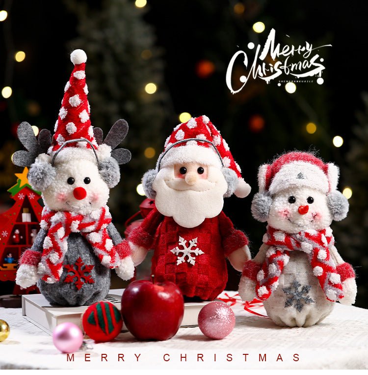 Christmas gift bag,Three - piece Apple Bag for Christmas Eve - danozdirect