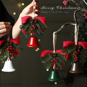 Christmas gift Christmas Bell Bow Pendant four pieces - danozdirect