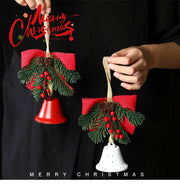 Christmas gift Christmas Bell Bow Pendant four pieces - danozdirect