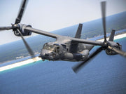 Christmas gift US Osprey Tiltrotor Aircraft Building Blocks Set, 460 Pieces Military Transport Model Kit for Kids Aged 6+ & Enthusiasts（Osprey tiltrotor aircraft） - danozdirect