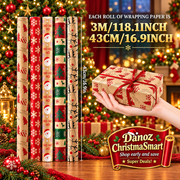 ChristmaSmart wrapping-paper dimensions image