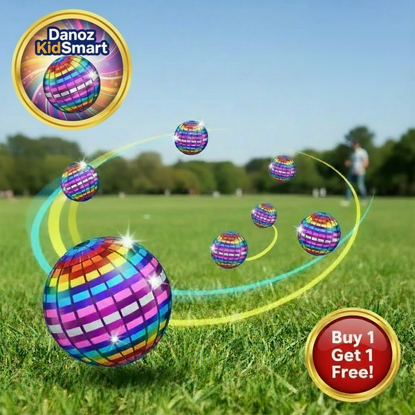 Command this Danoz electrifying BoomerangBall flying orb! Activate the power, swing it to life, and watch it execute gravity - defying maneuvers before returning to your hand like a boomerang - Buy 1 Get 1 Free! - danozdirect