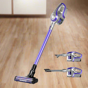 Conquer any mess with Danoz Direct - Devanti Handheld Vacuum Cleaner! Cordless, features a powerful roller brush head, to tackle any surface. - danozdirect